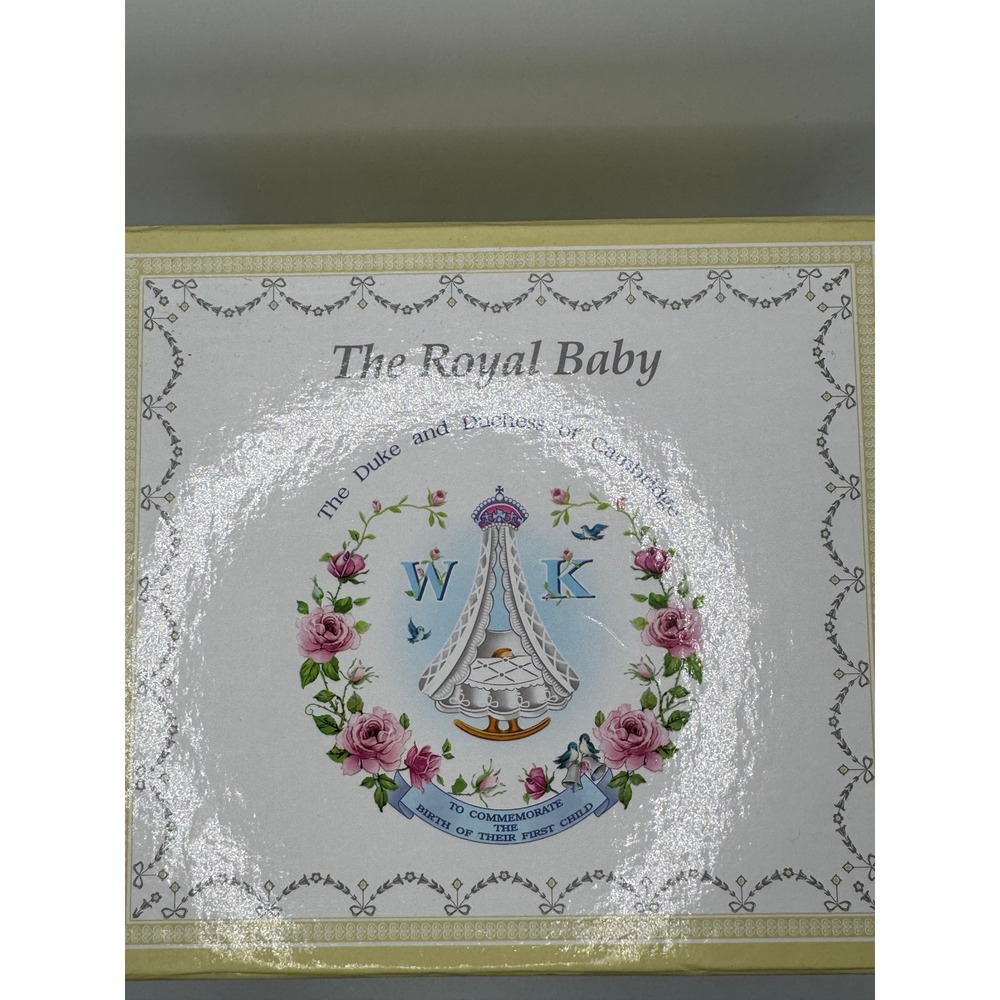 McIntosh The Royal Baby Mug Fine Bone China Duke Duchess Cambridge‎ NEW